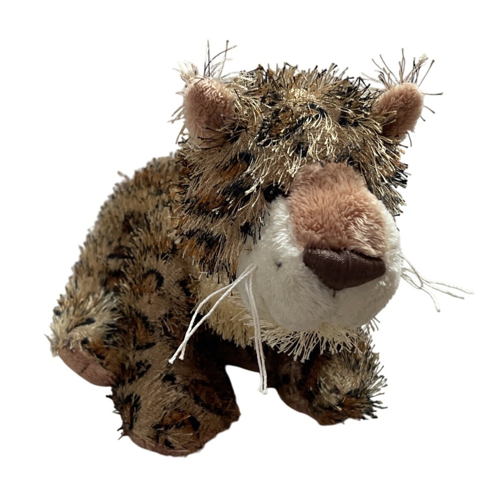 Webkinz Shimmer Cheetah Plush Stuffed Animal Sparkle Spots Cute‎ Toy